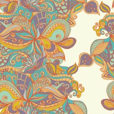 abstract hand-drawn pattern seamless doodle texture N27