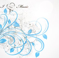 Floral Ornament Background for Vector Design N6