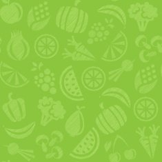 seamless background with fruits and vegetables