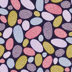 seamless abstract round dots pattern