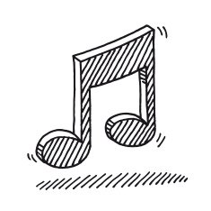 Music Note Symbol Drawing free image download