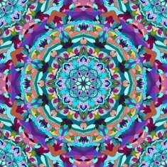 bright hand-drawing ornamental floral abstract seamless background with many details N11