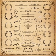 Vintage Hand Drawn Design Elements N2
