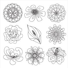 Flower collection N4