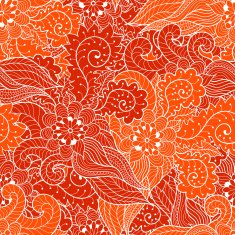Floral seamless ornament