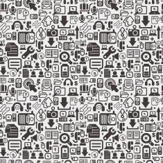 seamless web pattern N14