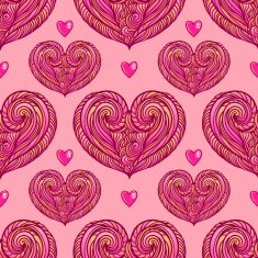 Abstract seamless wavy pattern N10