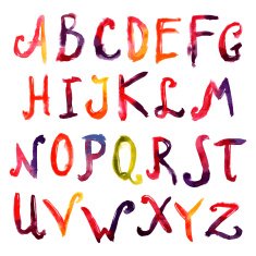 Hand Drawn Alphabet N32