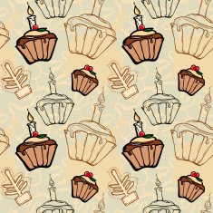 Festive Christmas fruitcakes