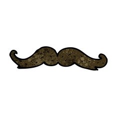 Cartoon Mustache N62