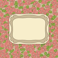 Glamorous doodle frames N3