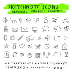 Vector Doodle Icons N6