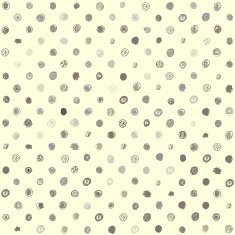 Doodles polka dotted pattern