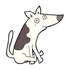Cartoon Dog N154