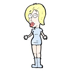 cartoon blond nurse N2