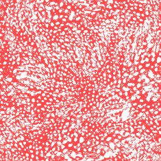 Hand painted pattern with white splattered paint