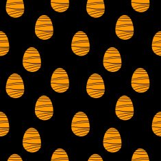 seamless pattern with easter eggs N8