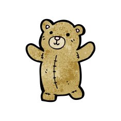 Cute Cartoon Teddy Bear N58