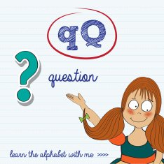 alphabet worksheet of the letter q