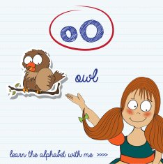 alphabet worksheet of the letter o
