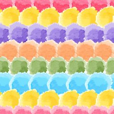 Seamless rainbow watercolor background