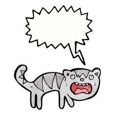 screeching cat cartoon N6