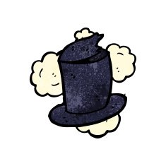 old top hat cartoon N5