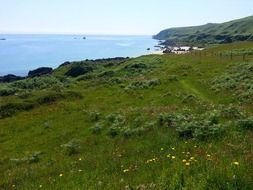 a picturesque landscape on the island of Islay in Scotland