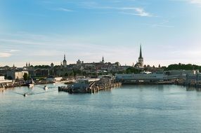 port view in estonia