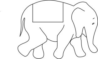 asian elephant drawing