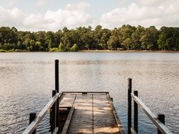 Lake in state park
