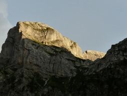 Landscape of cima della saline