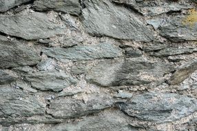 grey natural stone wall