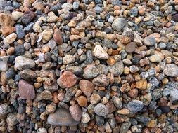 pebble stones beach
