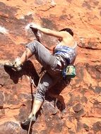 climbing extreme sport