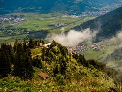 view of Kaprun in Austria