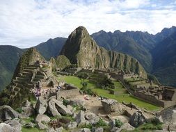 machu pichu landscape