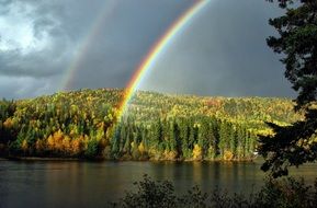 rainbow lake