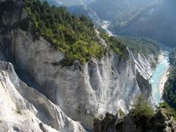 Panorama of the Rhine Gorge