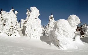 snow peaks, canada