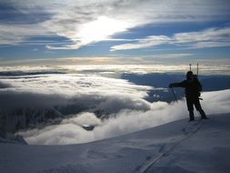 mountain mont blanc, france