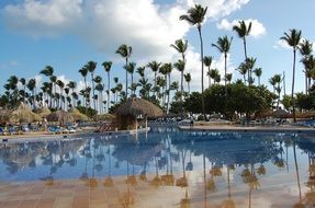 nice view of punta cana caribbean hotel