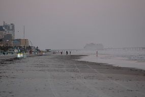 wide coastline in florida