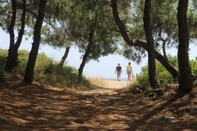 Beautiful vacation in nature