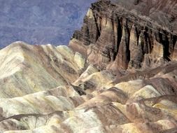 colorful desert mountains