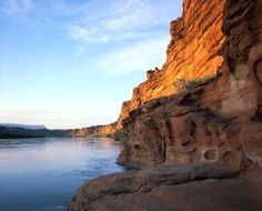 Landscape of colorado river in Meander canyon