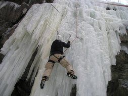 ice climbing sport