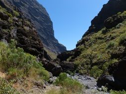 Masca Ravine on the Canary Islands