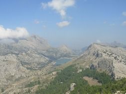 panoramic mountain views in Mallorca