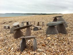 Picture of the pebbled beach